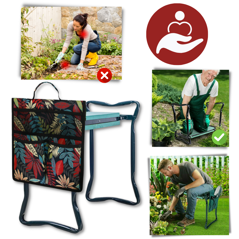 Raxiva - Multipurpose gardening kneeler