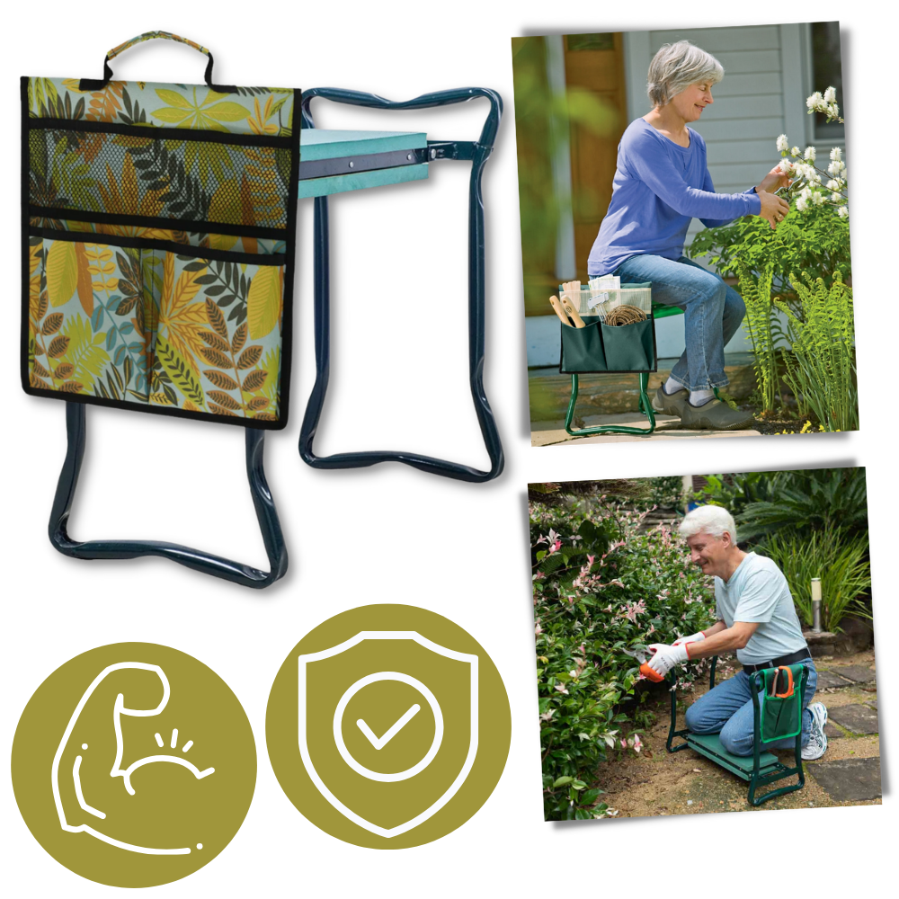Raxiva - Multipurpose gardening kneeler