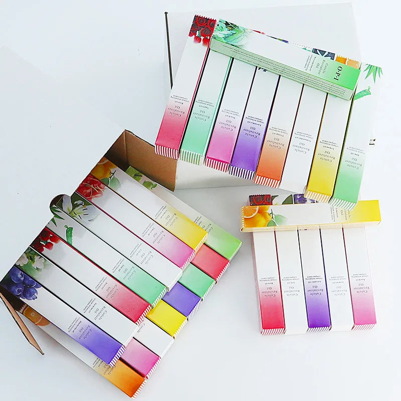 Raxiva - Nail Cuticle Oil Pen Set – 15 Scents of Nourishing Oil for Revitalizing and Hydrating Your Nails & Cuticles