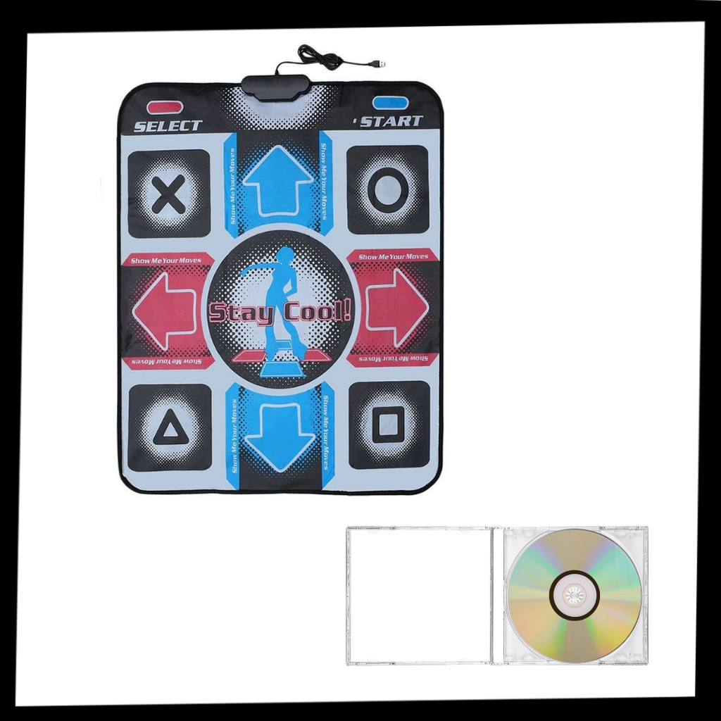 Raxiva - Non-Slip USB Dance Pad
