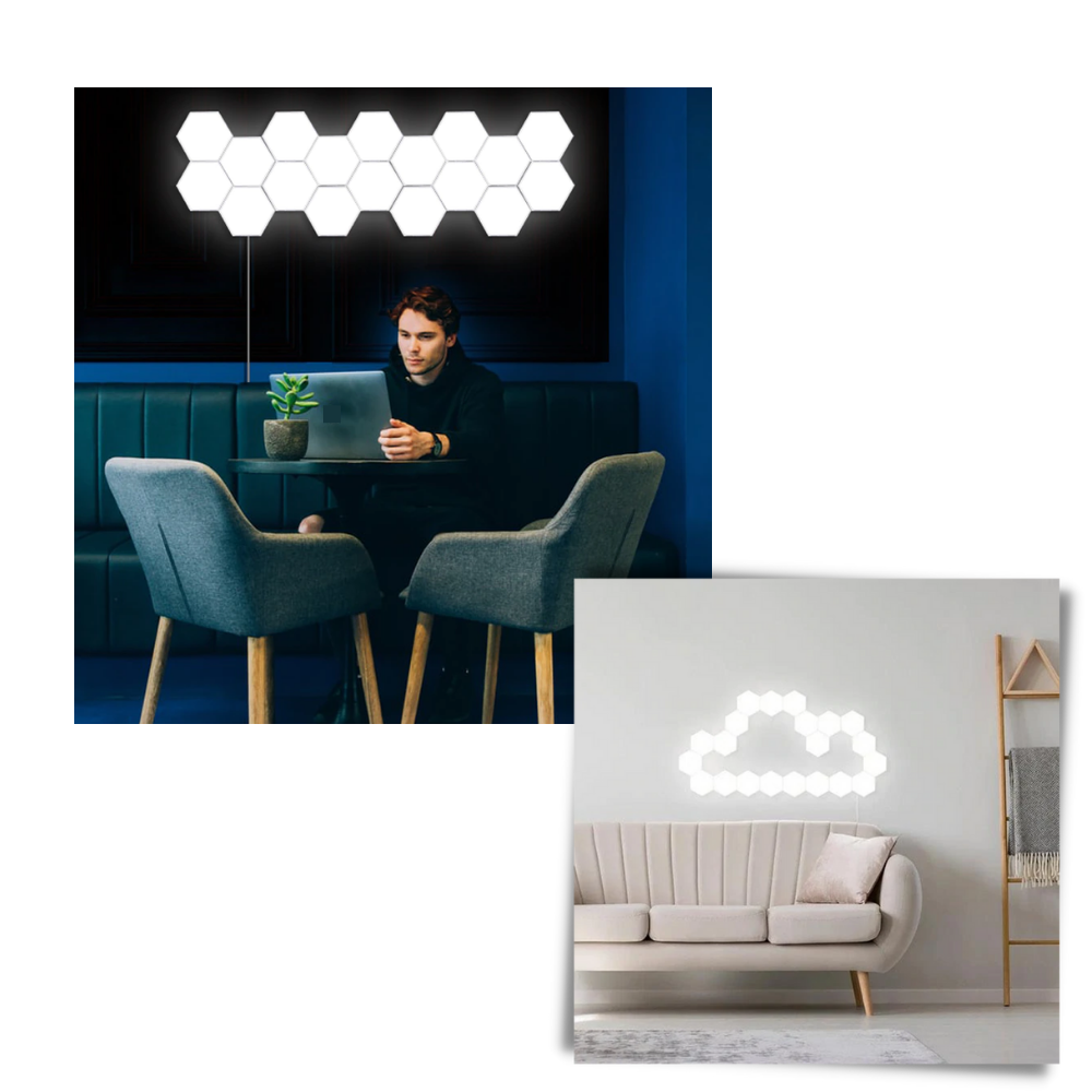 Raxiva - Pack of 3 Modular Touch Lights