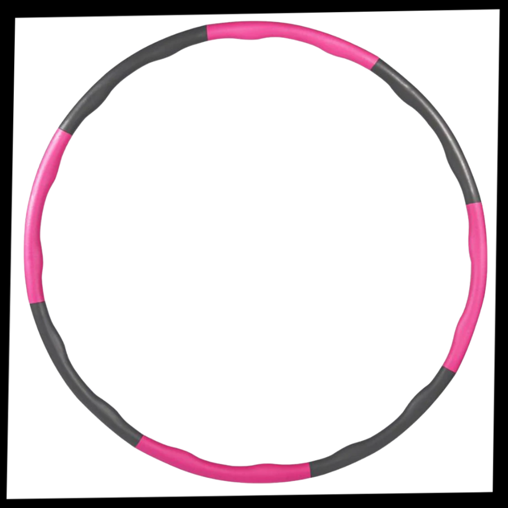 Raxiva - Padded Fitness Hula Hoop Adjustable