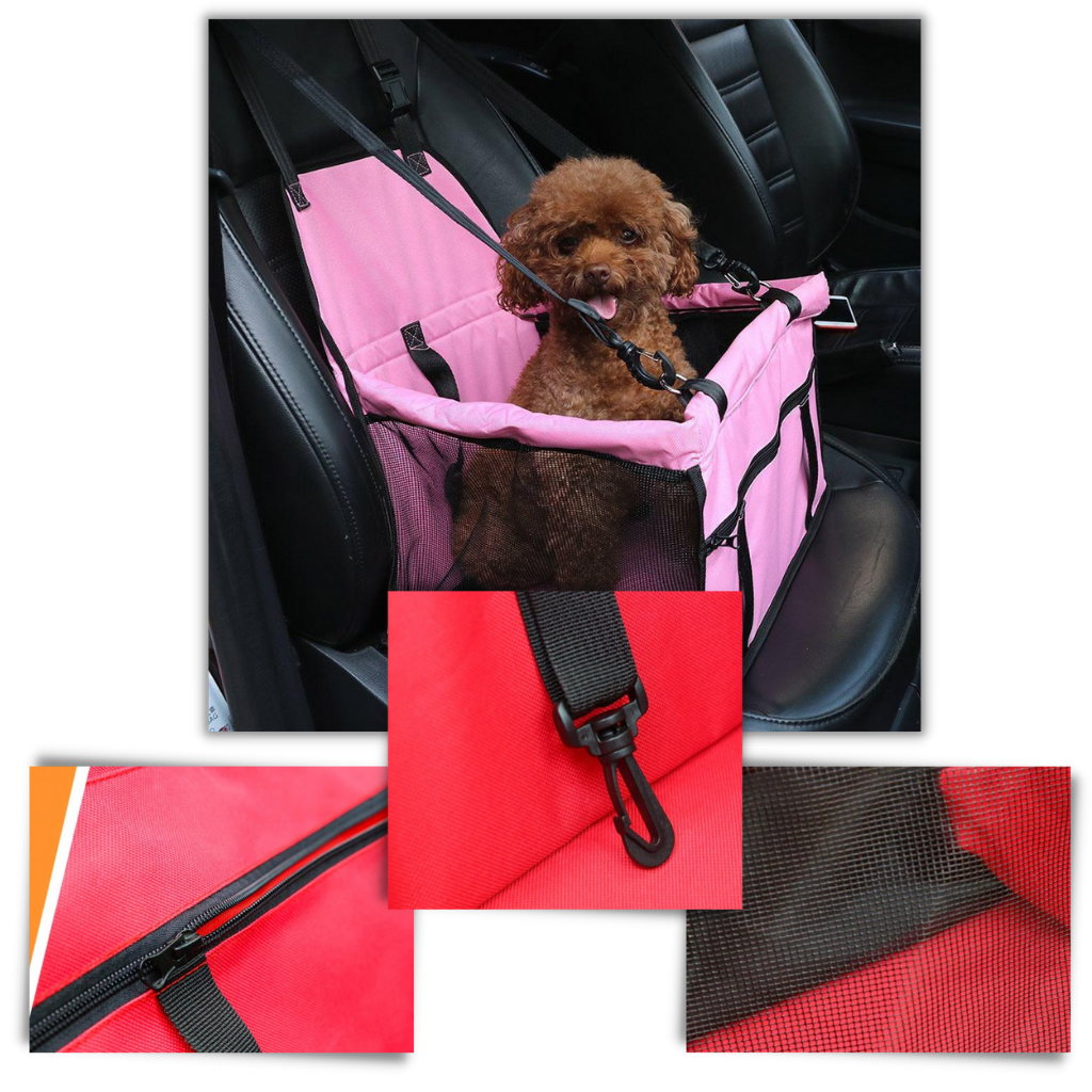 Raxiva - Pet dog car carrier adjustable seat