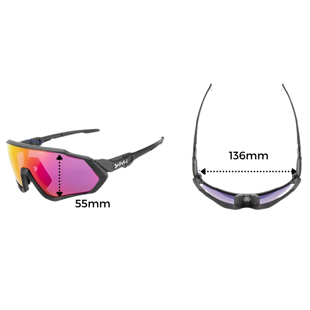 Raxiva - Polarized Cycling Sunglasses