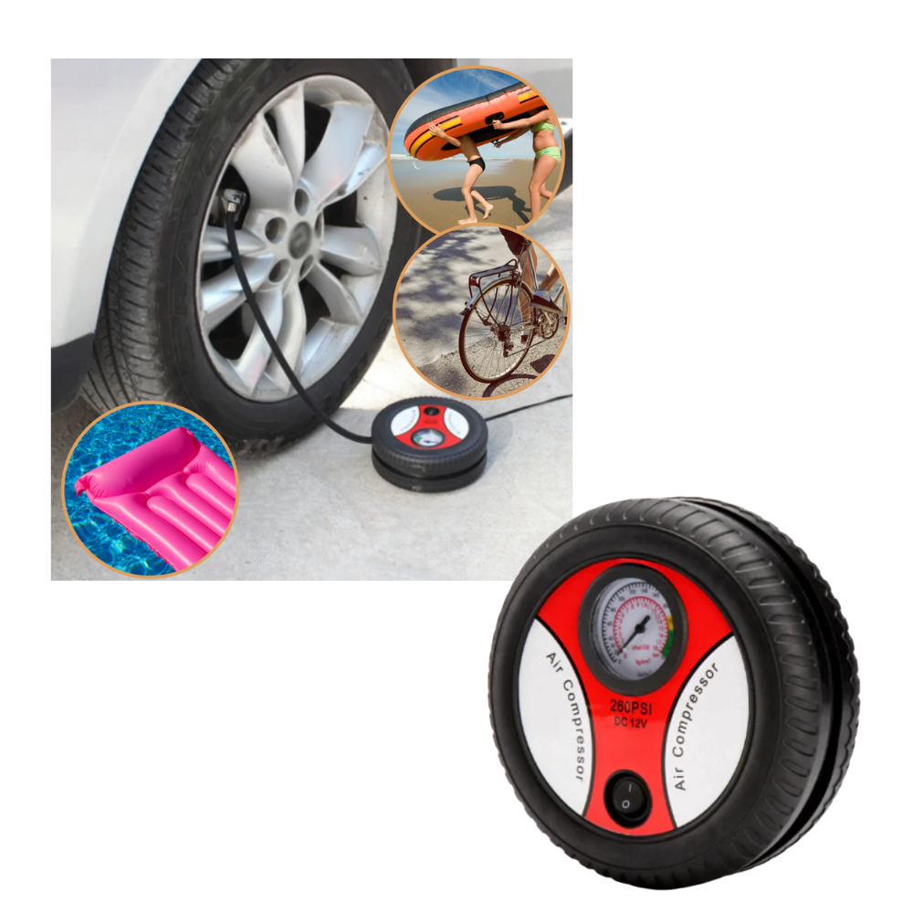 Raxiva - Portable Air Compressor For Car Tyres