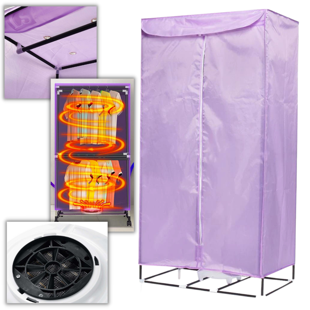 Raxiva - Portable Electric Clothes Dryer & Rack