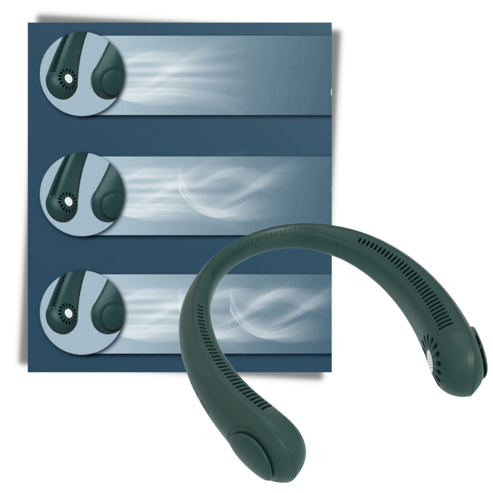 Raxiva - Portable Mini Rechargeable Neck Fan