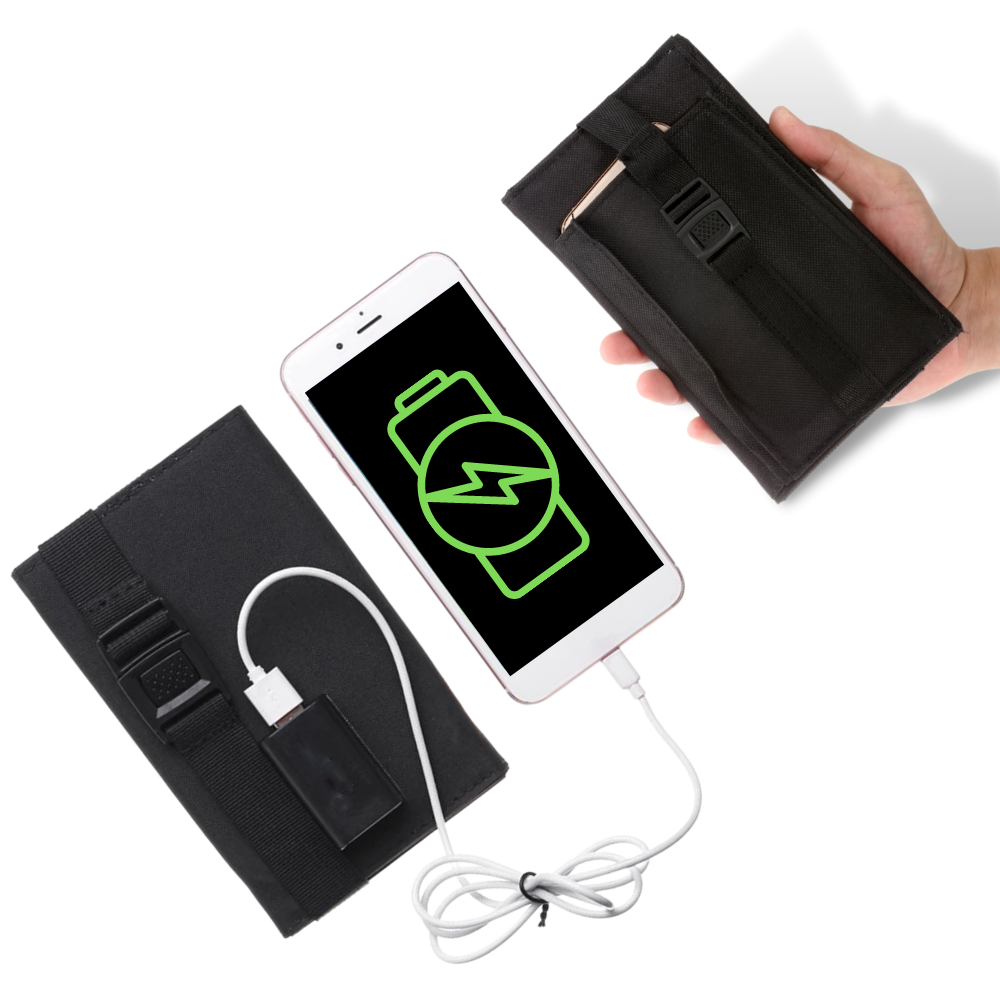 Raxiva - Portable Solar Panel Charger with USB Port