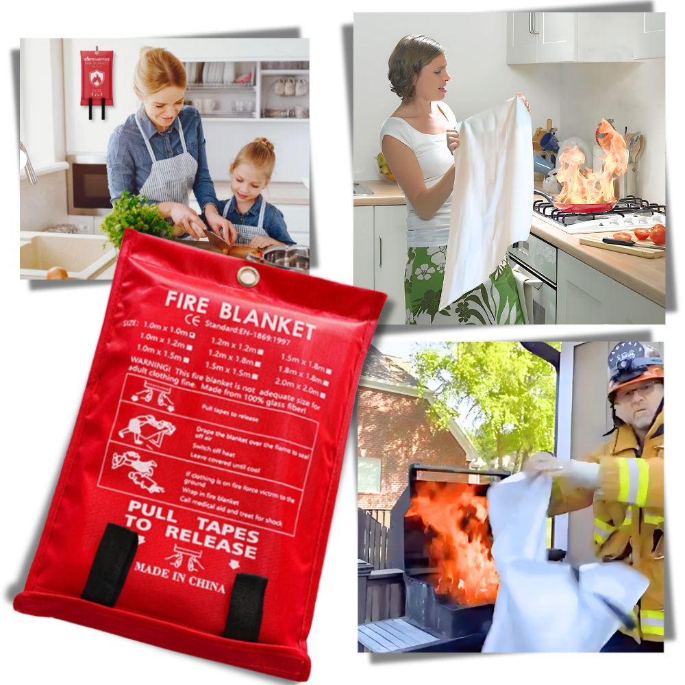 Raxiva - Quick Extinguishing Emergency Fire Blankets