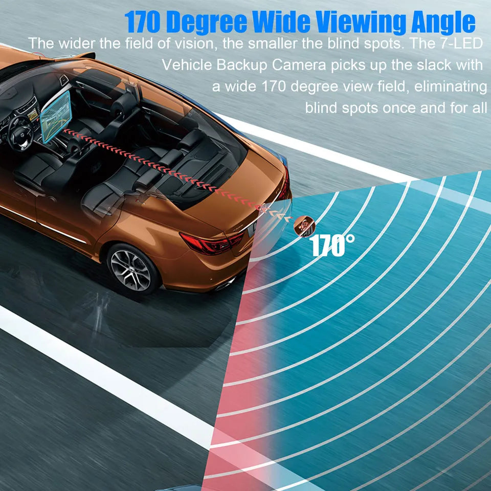 Raxiva - Rear View Back Up Camera For Car