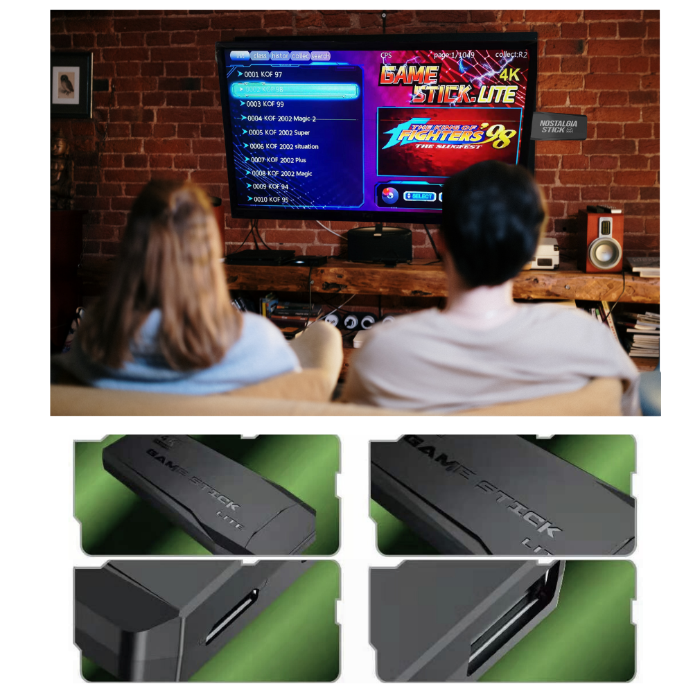 Raxiva - Retro Video Game Consoles & Stick