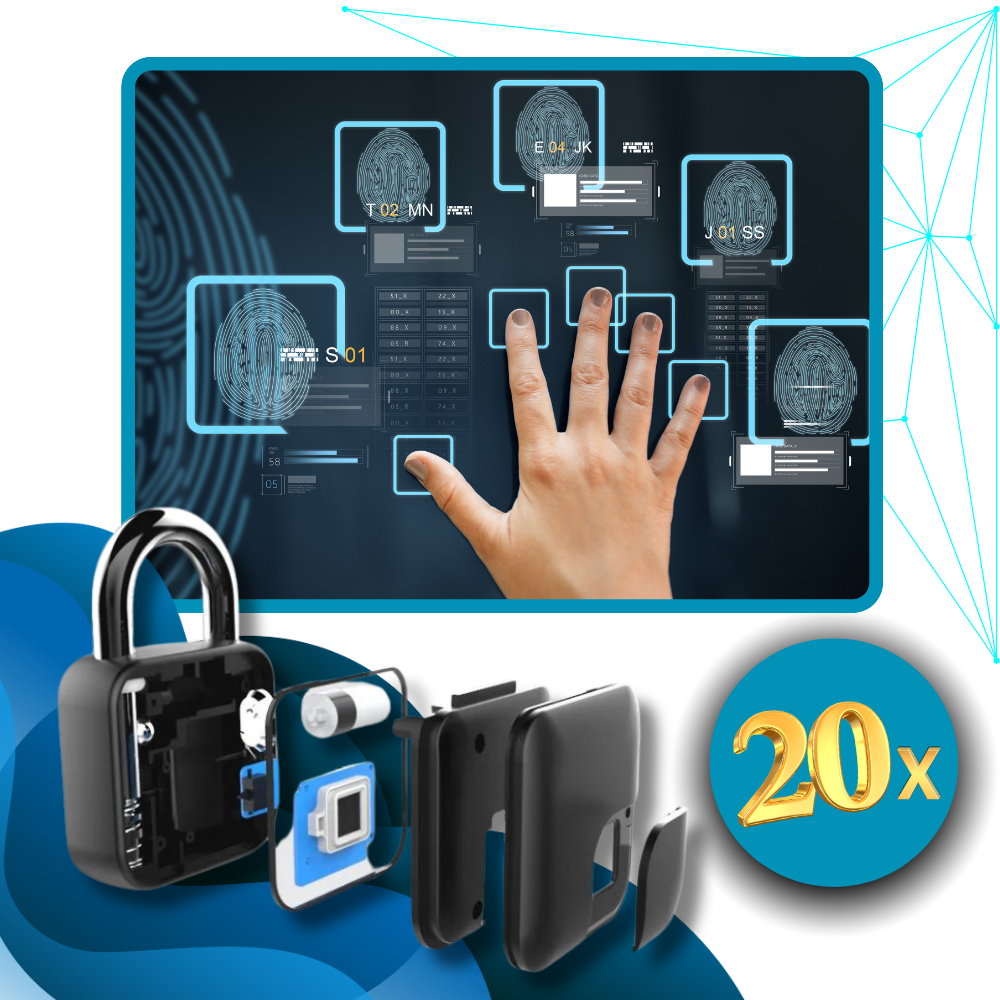 Raxiva - Robust Fingerprint Smart Lock