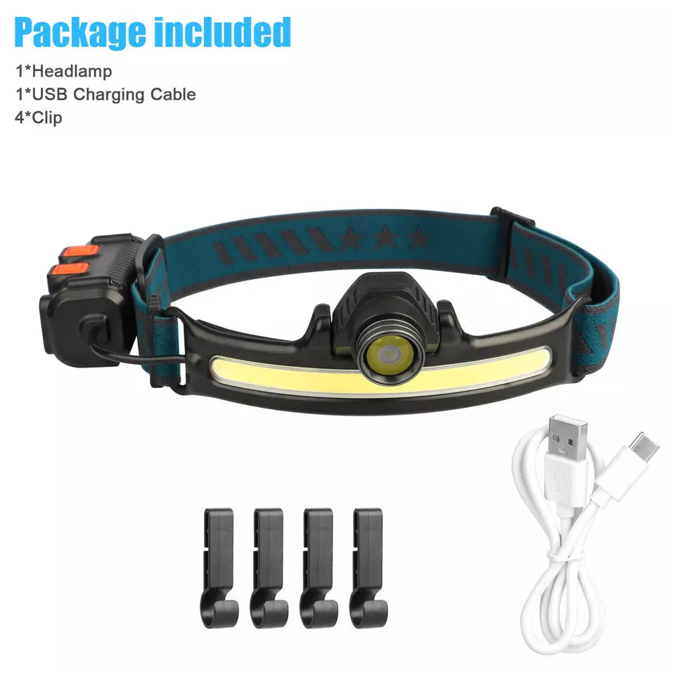 Rechargeable Headlamp Torch-Raxiva-SKU38841708185550909Rechargeable Headlamp Torch7491664904253, Rechargeable Headlamp Torch, , Raxiva, Rechargeable Headlamp Torch,