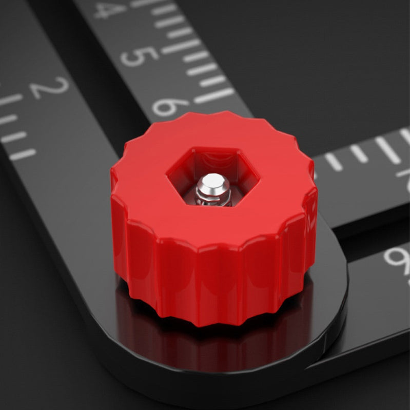Raxiva-adjustable aluminum alloy tile work folding ruler