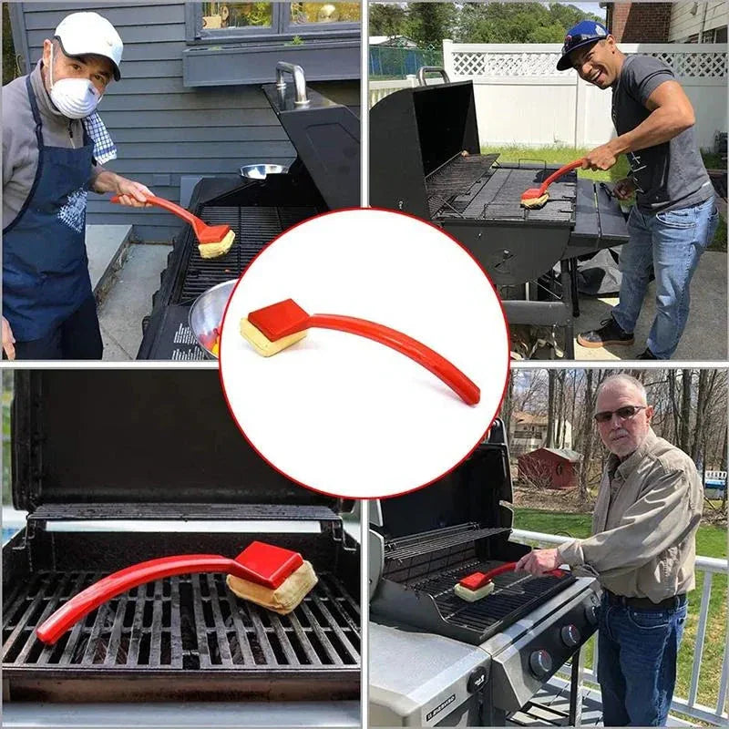 Raxiva-grill brush world safest grill brush no wire bristles