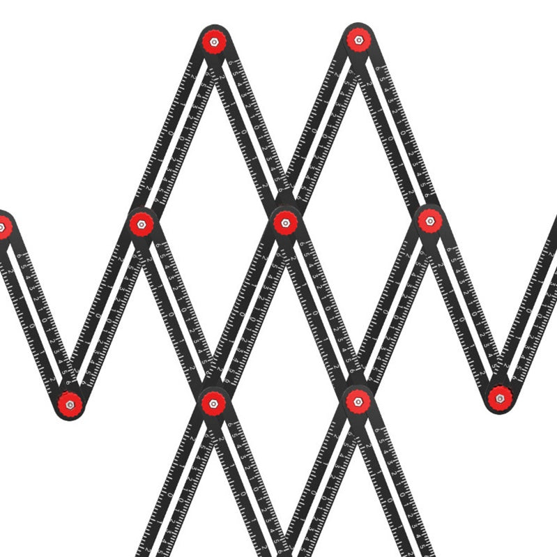 Raxiva-adjustable aluminum alloy tile work folding ruler