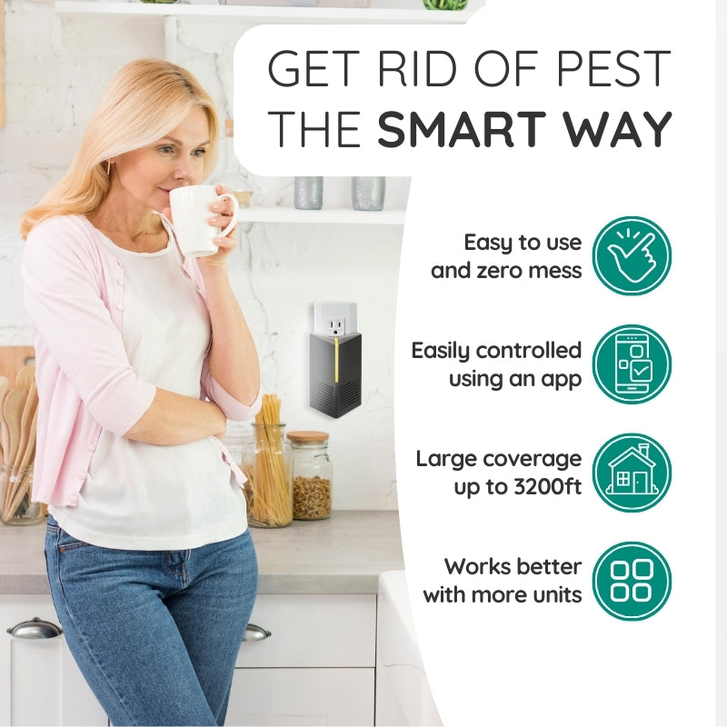 Raxiva indoor pest repellent device