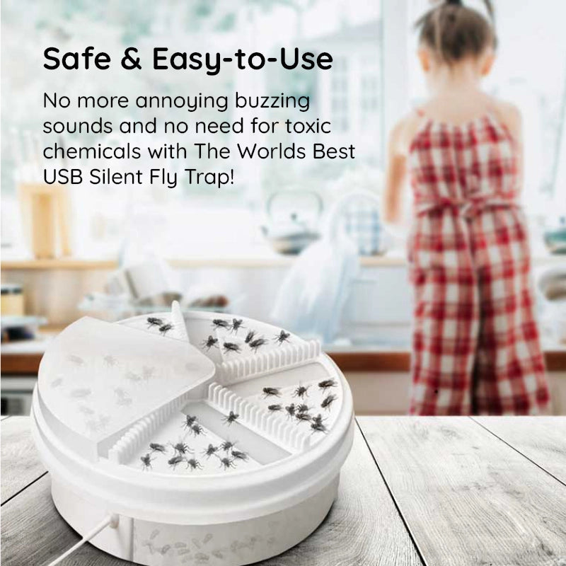 Raxiva the best silent usb fly trap in the world