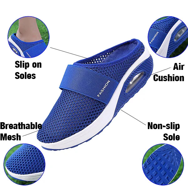 Raxiva-orthopedic wedge slippers sandals