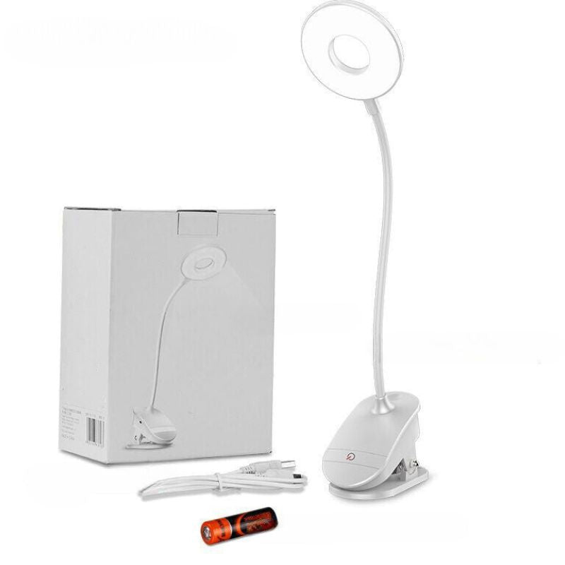 Raxiva wireless desk lamp with clip
