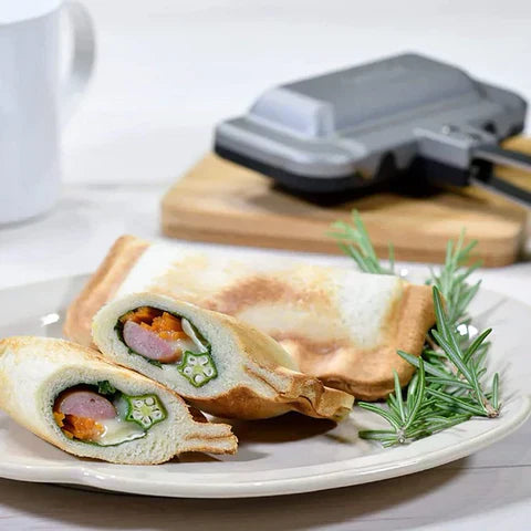 Raxiva-gril double face antiadhesif compact