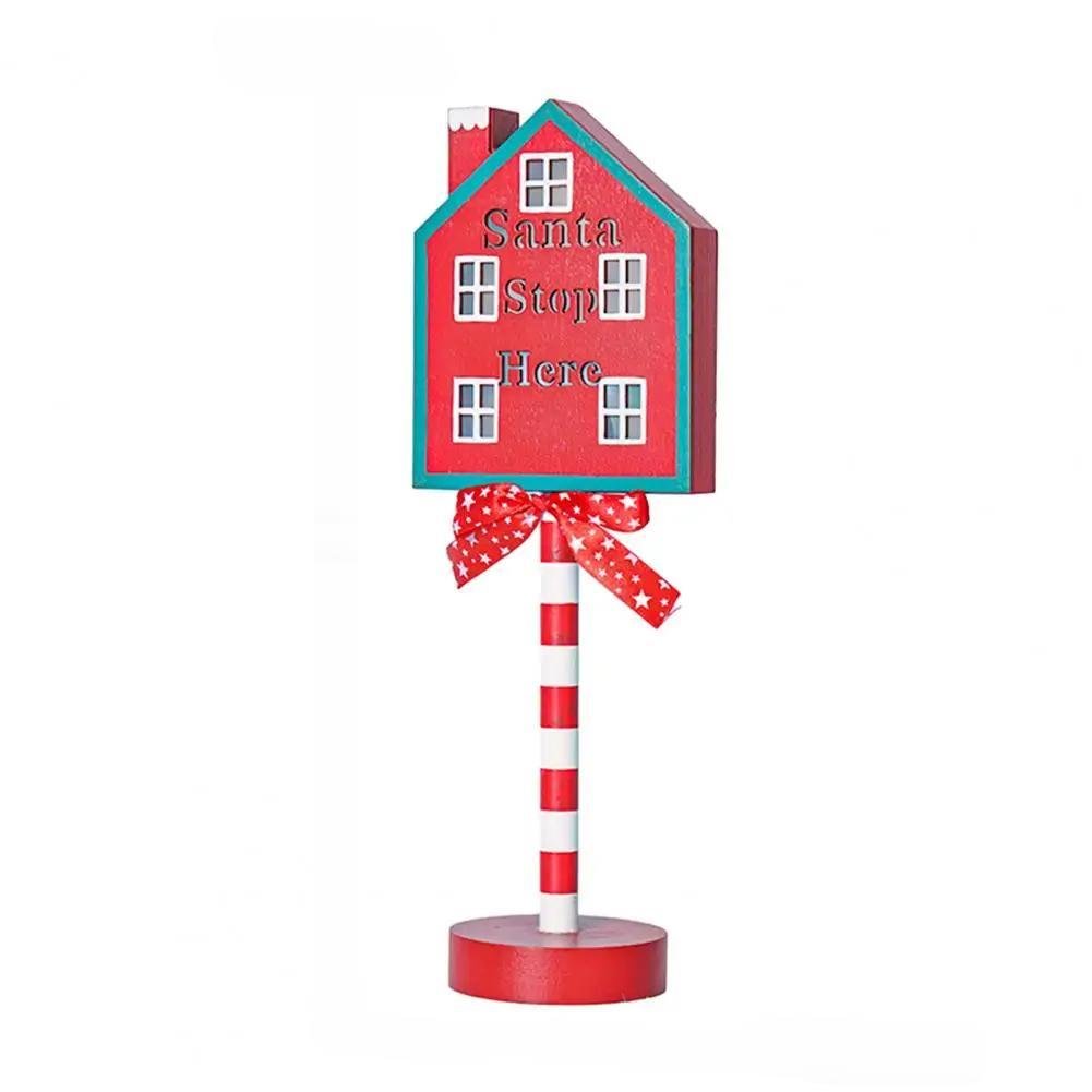 Raxiva-christmas led wooden sign lights festive atmosphere holiday celebrations