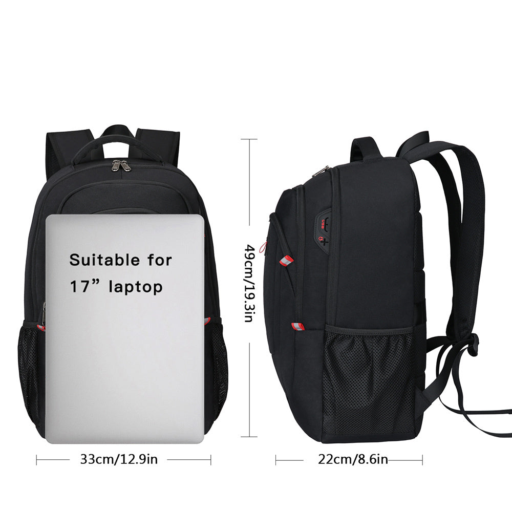 Raxiva-anti theft spacious travel backpack
