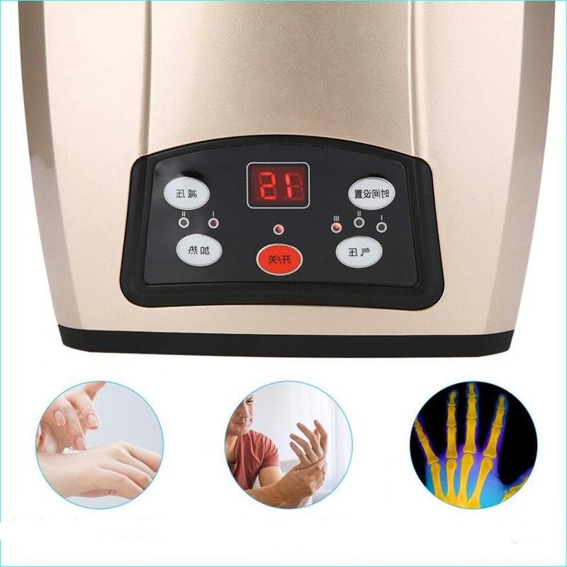 Raxiva-heated hand massager arthritis physiotherapy pressotherapy palm air compression device