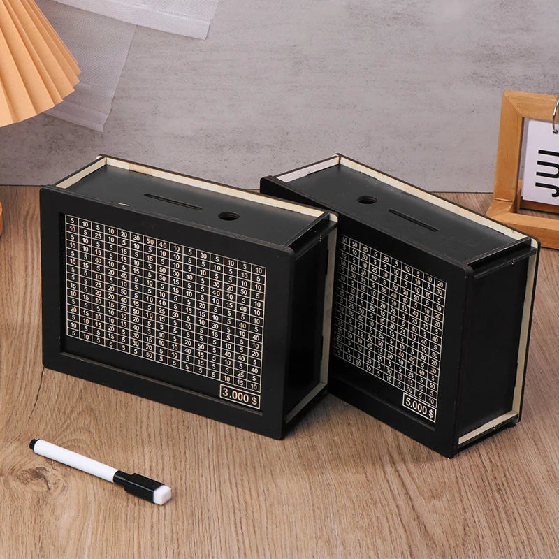 Raxiva-wooden piggy bank for adults with counter