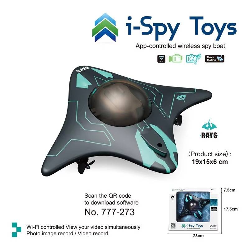 Raxiva-rc submarine with camera