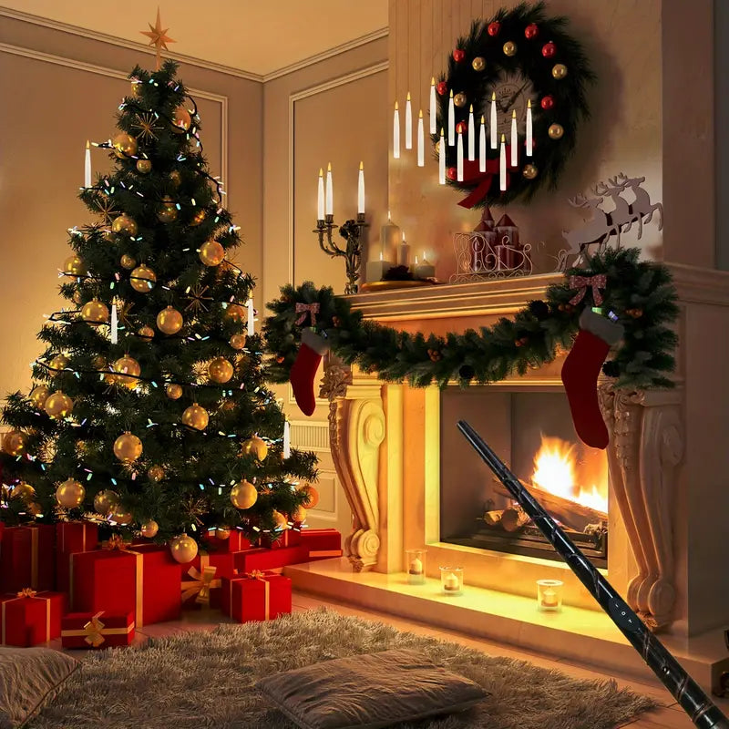 Raxiva-lueur enchantee bougies flottantes magiques