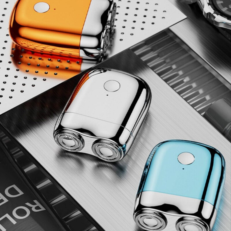 Raxiva-mini magnetic electric shaver for men