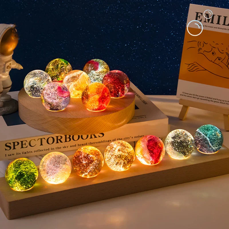 Raxiva-lampe boule 7 chakras led