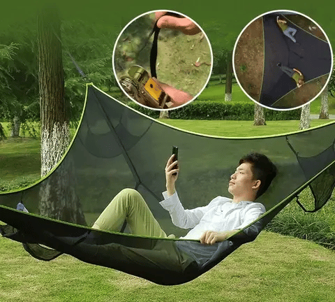 Raxiva-hamac exterieur polyvalent pour yoga et relaxation durable confortable