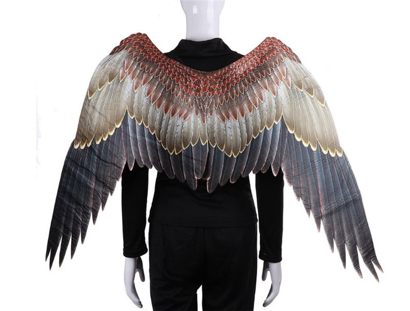 Raxiva-halloween 3d angel devil costume accessories big wings demon cosplay decoration