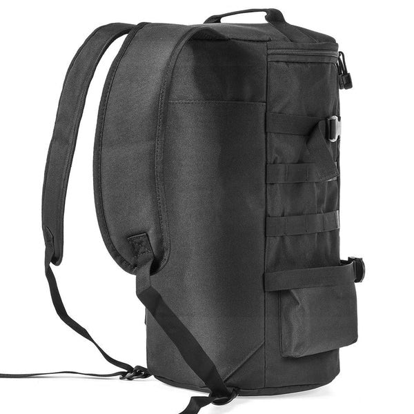 Raxiva-fishing tackle backpack organizer with rod holders