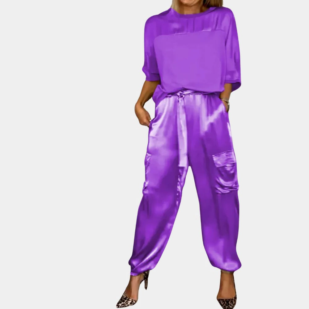 Raxiva-stylish two piece womens set