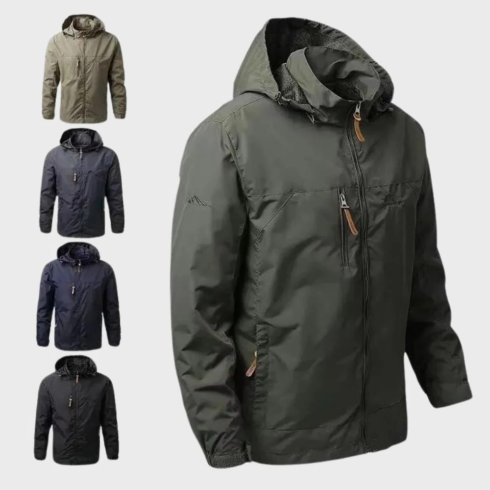 Raxiva-waterproof jacket for men