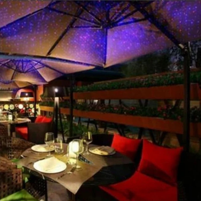 Raxiva-starry laser lights light up any place anytime