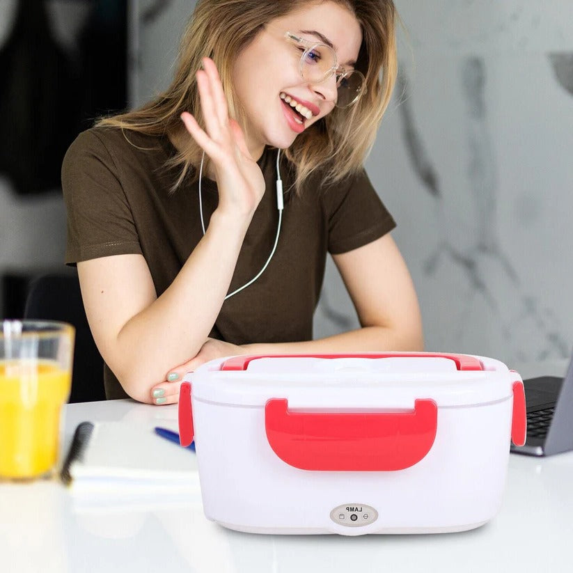 Raxiva-portable heated lunch box food warmer 50w 1