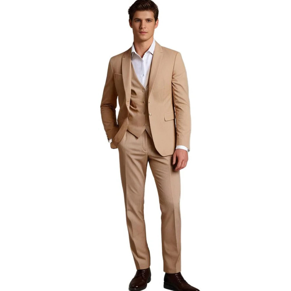Raxiva-mens blazer and trousers suit