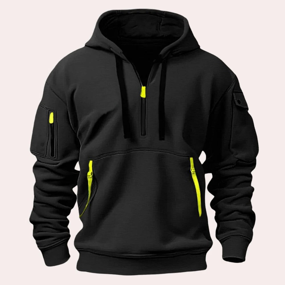 Raxiva-mens hoodie comfort style