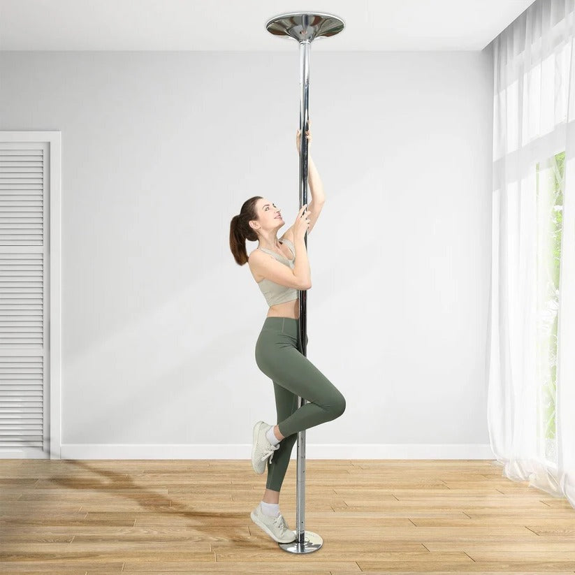 Raxiva-portable home fitness spinning dance pole 45 mm