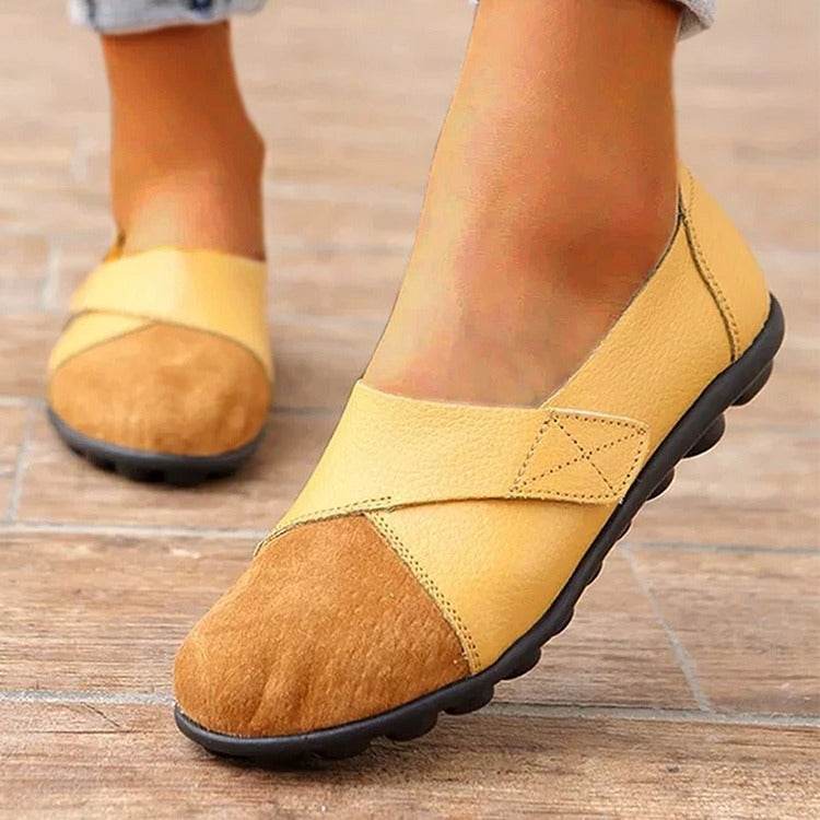 Raxiva-premium orthopedic shoes genuine comfortable leather loafers