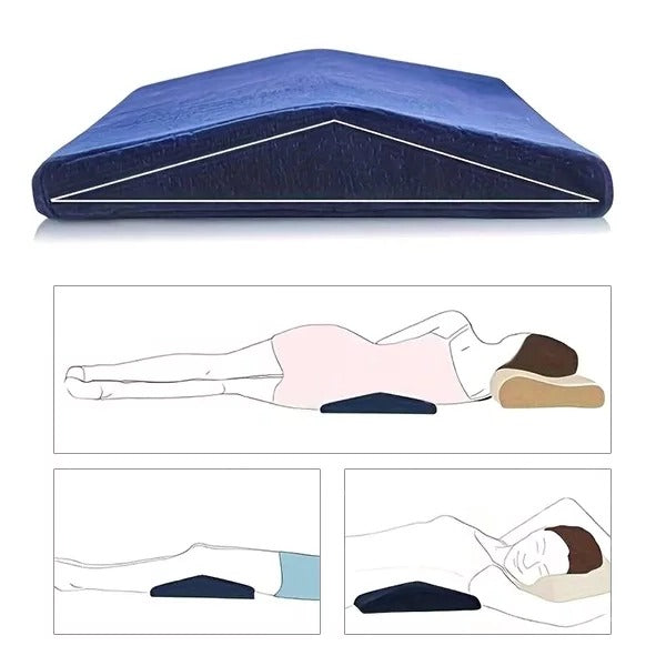 Raxiva-lumbar support pillow for sleep
