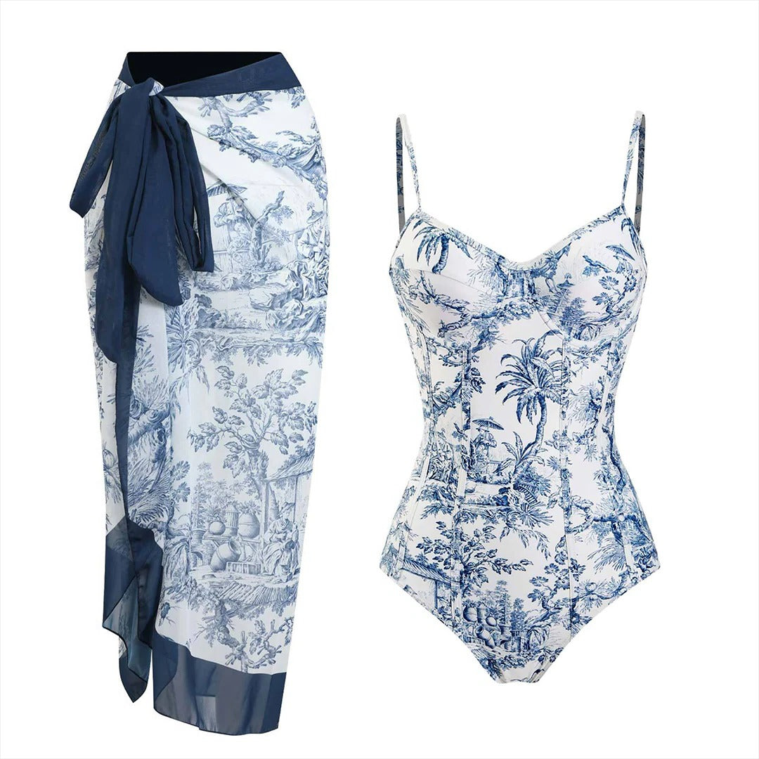 Raxiva-stylish swimwear set