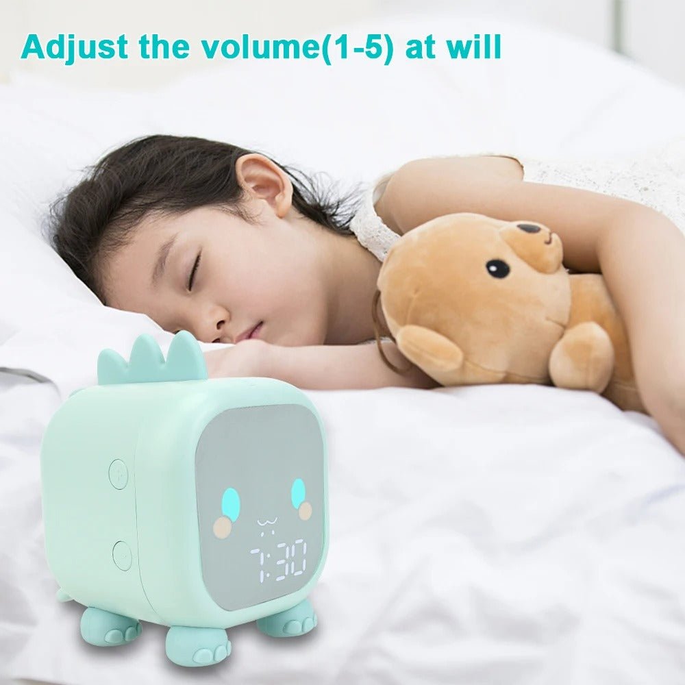 Raxiva-kids sleep trainer alarm clock digital led timer