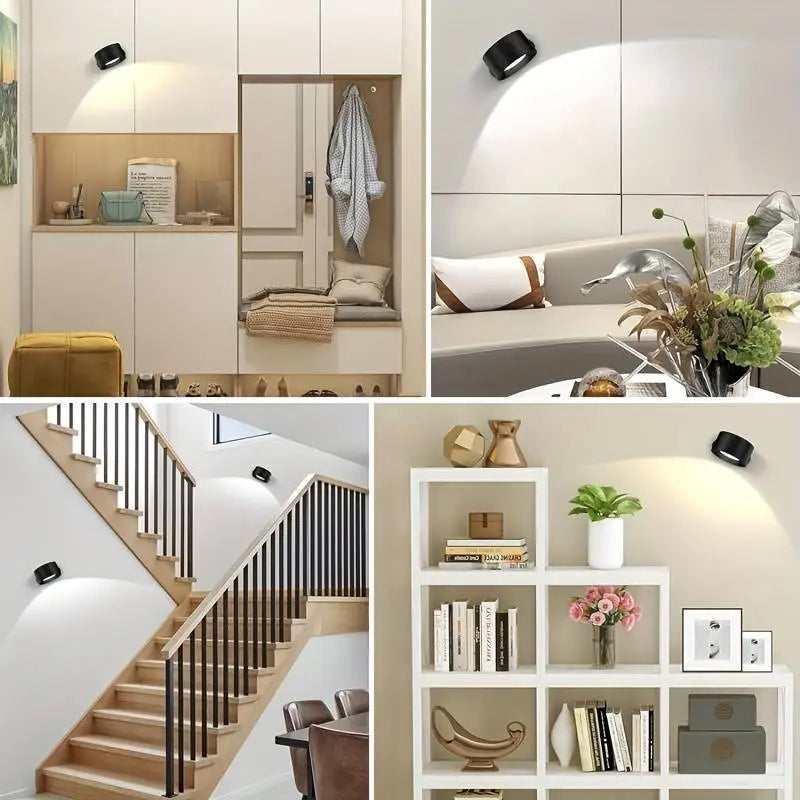 Raxiva-lampe moderne led sans fil 360