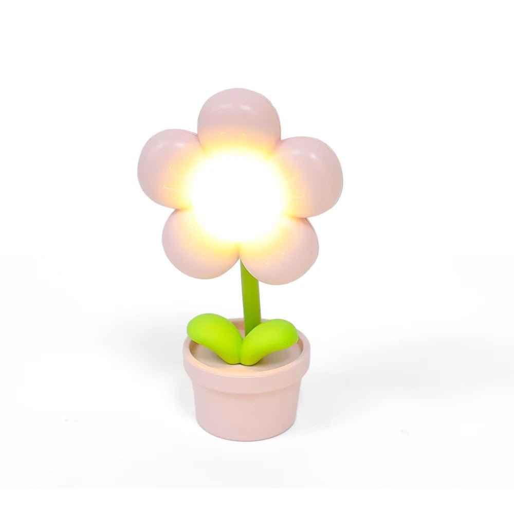 Raxiva-adorable mini flower night light soft warm glow cozy bedroom ambience kids occasions