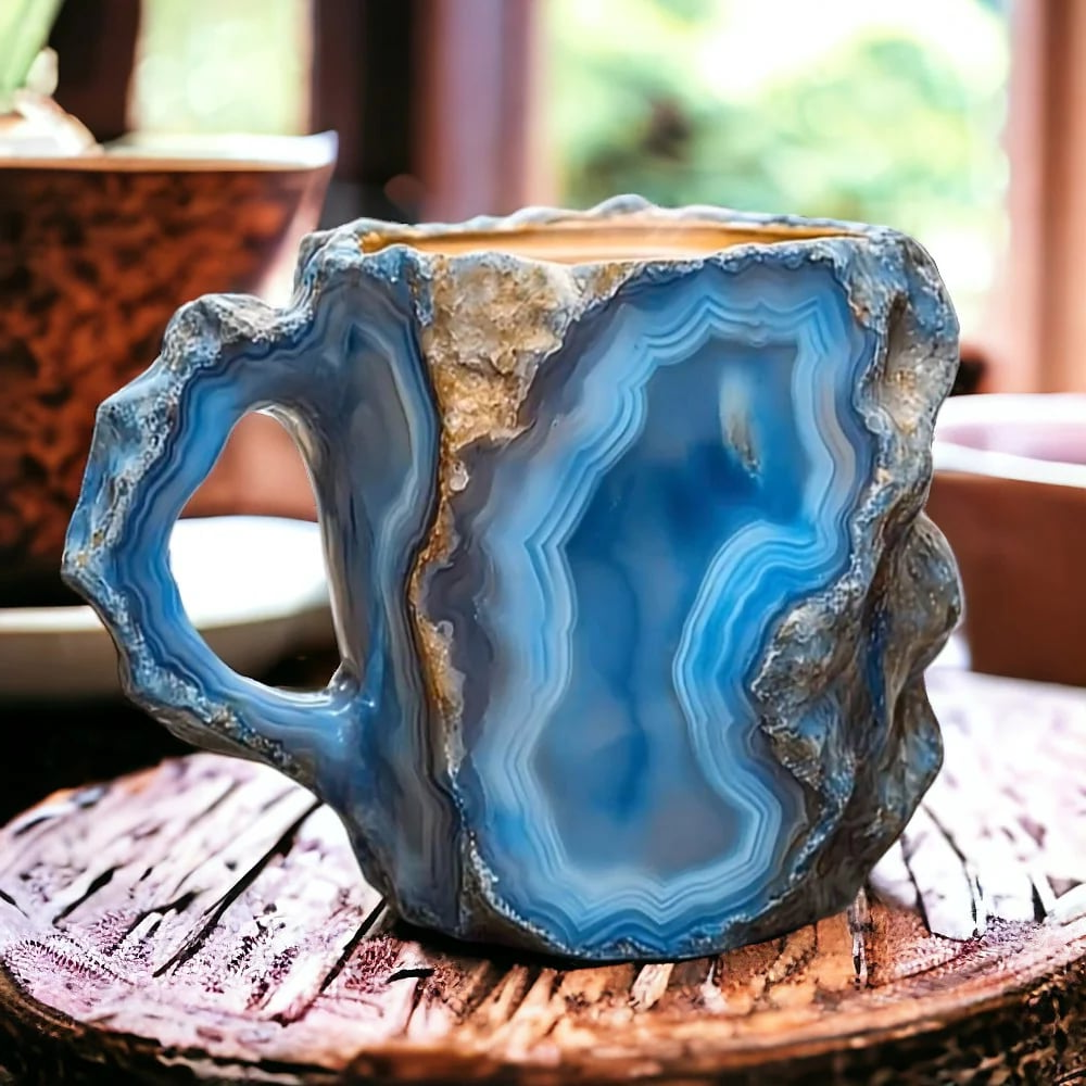 Raxiva-new mineral crystal coffee cups